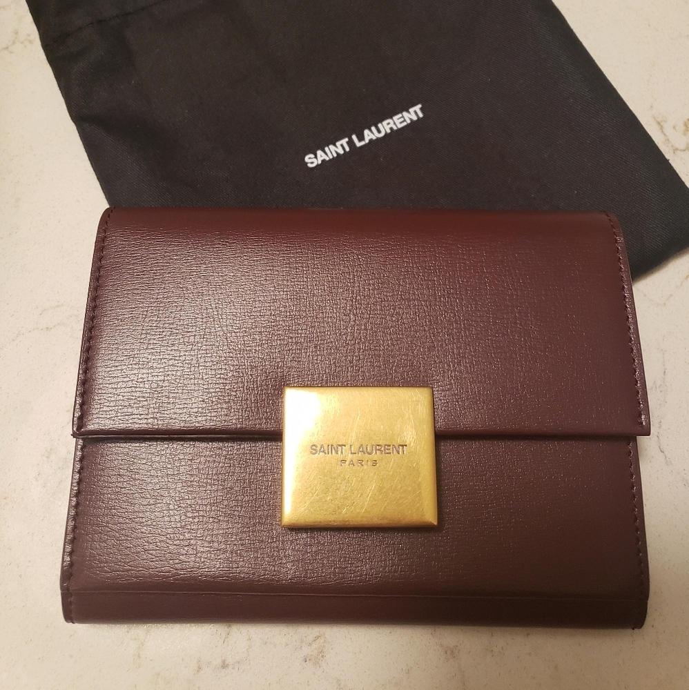 Saint Laurent bellechasse compact wallet - Picture 7 of 8